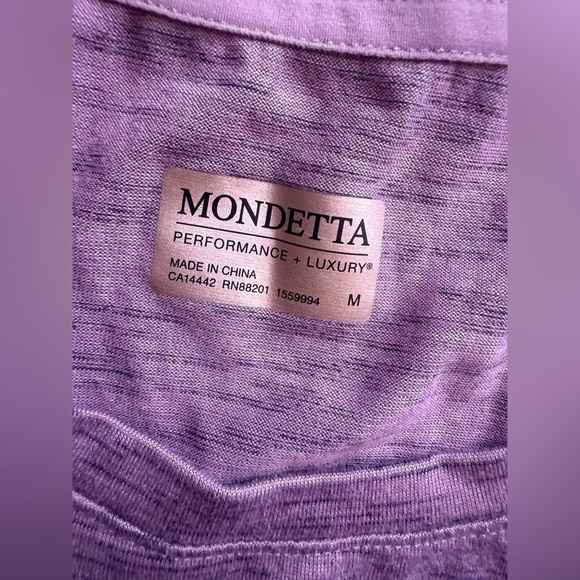 Mondetta Women's Top  Active Crewneck Tee  Purple Size M Sports Athletic Light - Picture 10 of 16